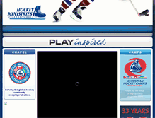 Tablet Screenshot of alberta.hockeyministries.org