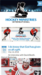 Mobile Screenshot of hockeyministries.org